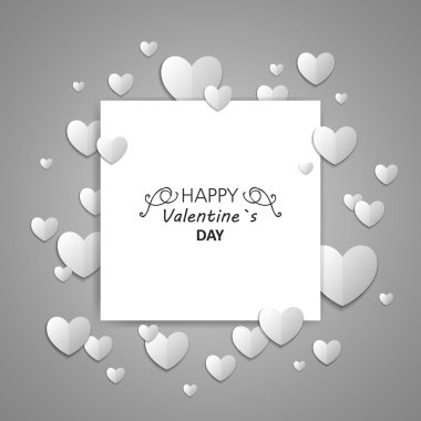 Sevgililer günü kartı vektör