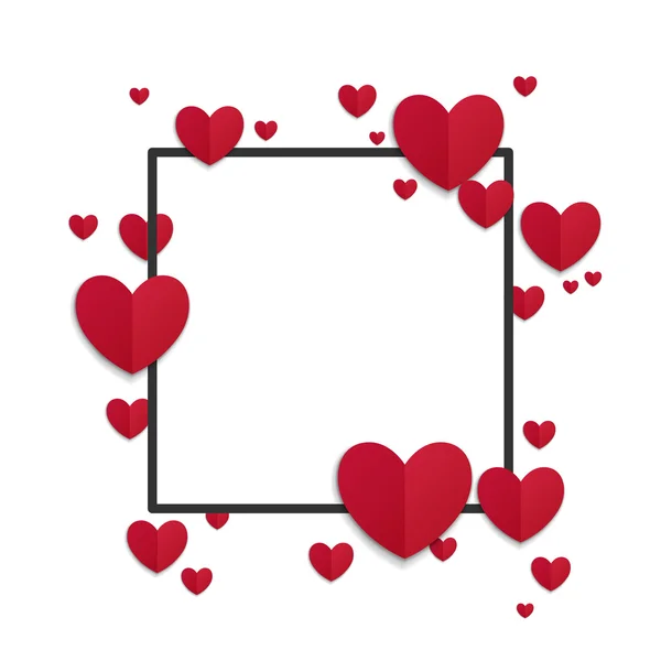 Tarjeta de día de San Valentín vectorial — Archivo Imágenes Vectoriales