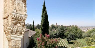 Kemerler İslam (Fas) stil ve Alhambra, Granada, İspanya