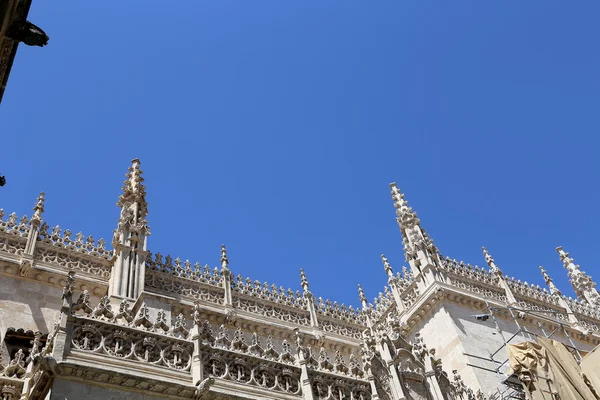 Cattedrale di Granada (Cattedrale dell'Incarnazione) in stile gotico e rinascimentale spagnolo, Andalusia, Spagna — Foto Stock