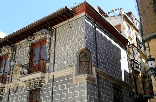 Traditionele historische gebouwen, Granada, Andalusië, Spanje — Stockfoto
