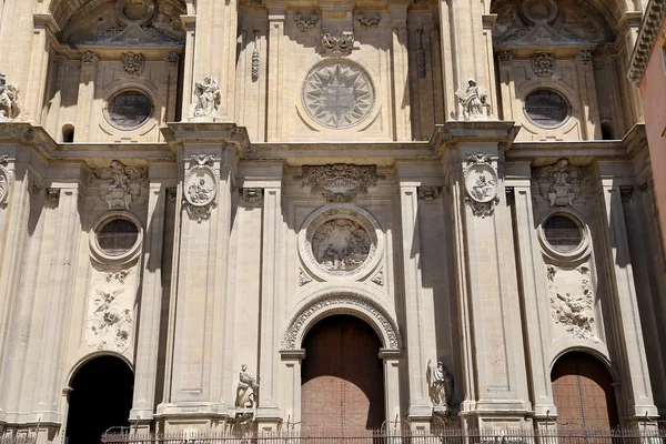 Καθεδρικός της Γρανάδα (Καθεδρικός της Ενανθρώπισης) σε γοτθικό και Ισπανικά ύφους αναγέννησης, Ανδαλουσία, Ισπανία — Φωτογραφία Αρχείου