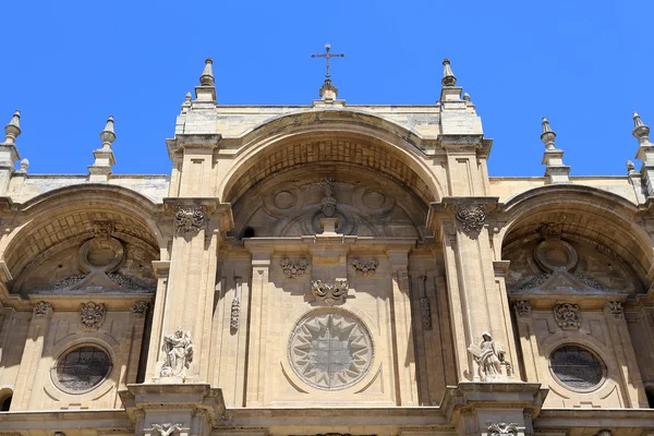 Cathédrale de Grenade (Cathédrale de l'Incarnation) de style gothique et renaissance espagnole, Andalousie, Espagne — Photo