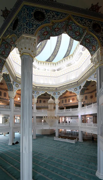 Moschea della Cattedrale di Mosca (interno), Russia la moschea principale a Mosca, nuovo punto di riferimento — Foto Stock