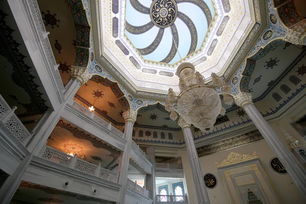 Moscow Cathedral Mosque (interior), Russia -- the main mosque in Moscow, new landmark — Stock Photo, Image