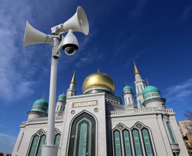 Moskova katedral cami, Rusya... ana cami Moskova'da