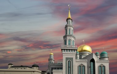 Moskova katedral cami, Rusya... ana cami Moskova'da