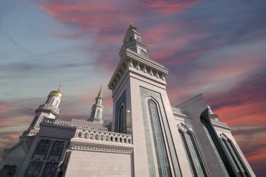 Moskova katedral cami, Rusya... ana cami Moskova'da