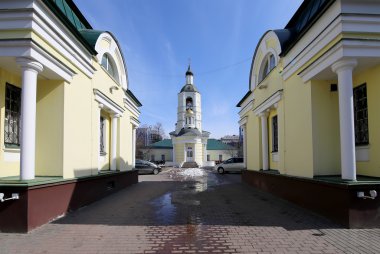 Metropolitan (Kutsal Başpiskopos) Philip'in kilise Meschanskoy banliyösünde. Moscow, Rusya Federasyonu 