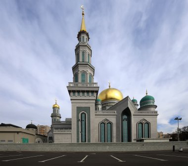 Moskova katedral cami, Rusya... ana cami Moskova'da