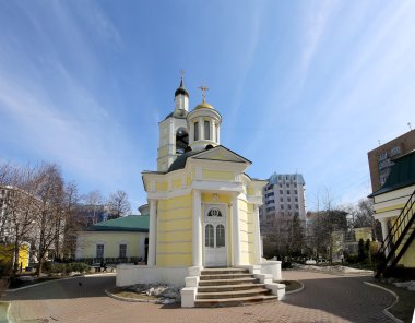 Metropolitan (Kutsal Başpiskopos) Philip'in kilise Meschanskoy banliyösünde. Moscow, Rusya Federasyonu 