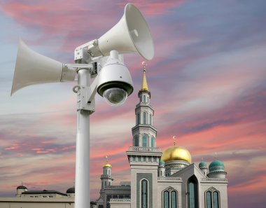 Moskova katedral cami, Rusya... ana cami Moskova'da