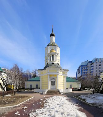 Metropolitan (Kutsal Başpiskopos) Philip'in kilise Meschanskoy banliyösünde. Moscow, Rusya Federasyonu 
