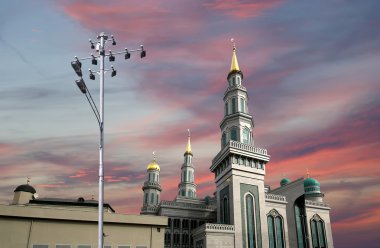 Moskova katedral cami, Rusya... ana cami Moskova'da