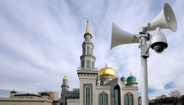 Moskova katedral cami, Rusya... ana cami Moskova'da
