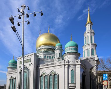 Moskova katedral cami, Rusya... ana cami Moskova'da