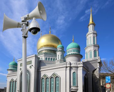 Moskova katedral cami, Rusya... ana cami Moskova'da