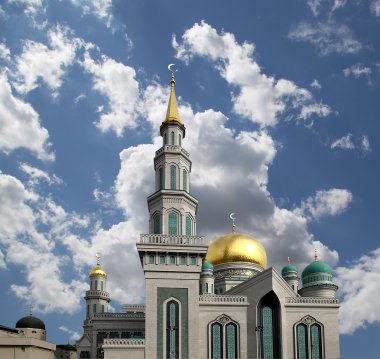 Moskova katedral cami, Rusya... ana cami Moskova'da