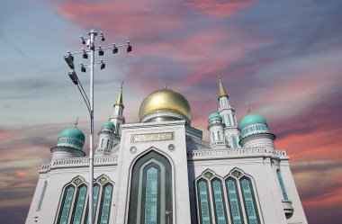 Moskova katedral cami, Rusya... ana cami Moskova'da