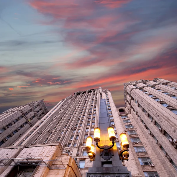 Ministère des Affaires étrangères de la Fédération de Russie, Place Smolenskaïa, Moscou, Russie — Photo