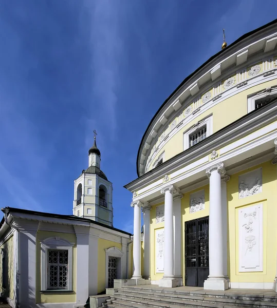 Metropolitan (Kutsal Başpiskopos) Philip'in kilise Meschanskoy banliyösünde. Moscow, Rusya Federasyonu — Stok fotoğraf