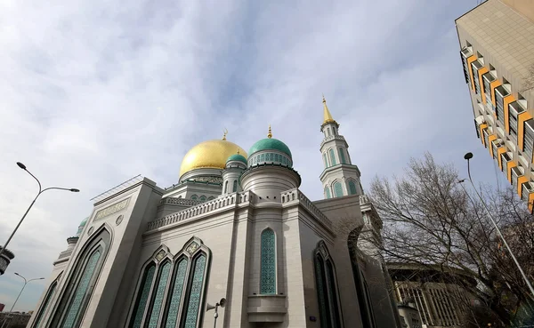 Mesquita da Catedral de Moscou, Rússia - a principal mesquita de Moscou — Fotografia de Stock