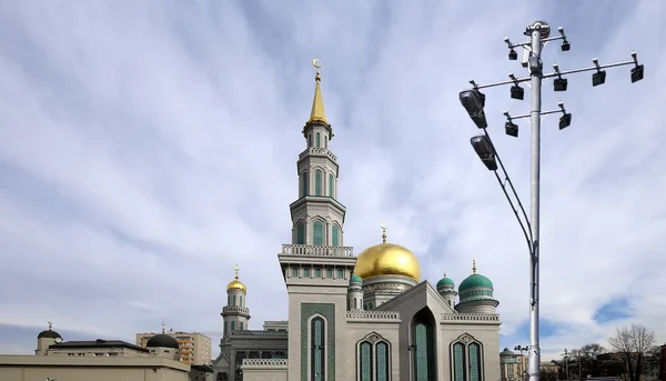 Moszkva katedrális Mosque, Oroszország--a fő mecset Moszkvában — Stock Fotó