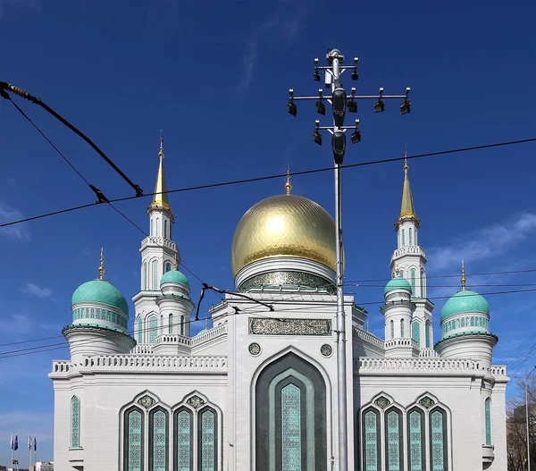 Moschea della Cattedrale di Mosca, Russia la moschea principale a Mosca — Foto Stock