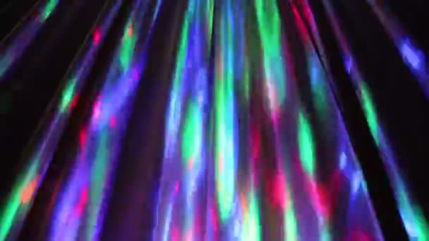 Fondo abstracto con luz de movimiento multicolor — Vídeo de stock