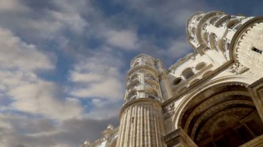 Malaga - katedral Malaga şehir, Andalusia, Güney İspanya Rönesans kilisesidir. 1528 ve 1782 arasında inşa edilmiştir; onun iç Rönesans tarzında da
