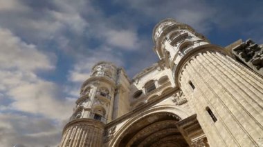 Malaga - katedral Malaga şehir, Andalusia, Güney İspanya Rönesans kilisesidir. 1528 ve 1782 arasında inşa edilmiştir; onun iç Rönesans tarzında da