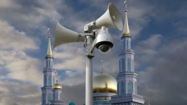 Moskova katedral cami, Rusya--ana Camii'de Moskova'da, yeni Simgesel Yapı  