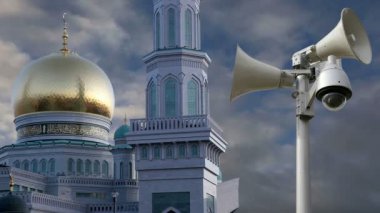 Moskova katedral cami, Rusya--ana Camii'de Moskova'da, yeni Simgesel Yapı  