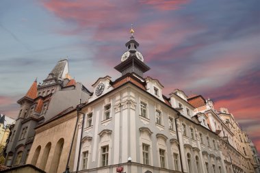 Eski kasaba evleri Prag, Çek Cumhuriyeti  