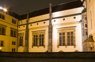 Çek Cumhuriyeti Prag Şatosu 'ndaki Aziz Vitus Katedrali (Roma Katolik Katedrali) 