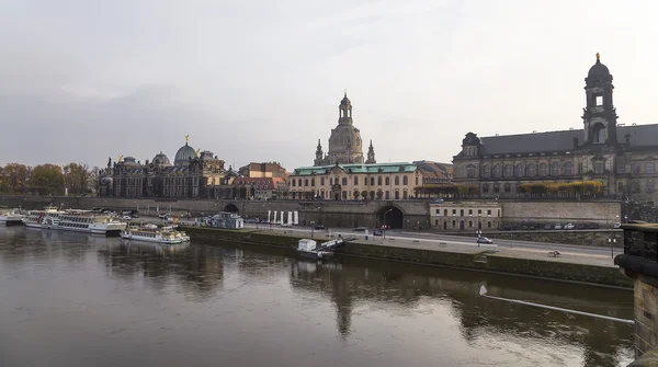 Centro histórico de Dresde (lugares de interés), Alemania — Foto de Stock