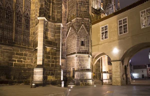 Catedral de São Vito (catedral católica romana) no Castelo de Praga, República Checa — Fotografia de Stock