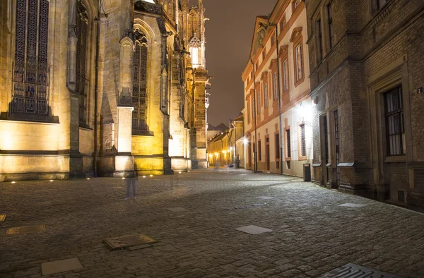 Veitsdom (römisch-katholische Kathedrale) auf der Prager Burg, Tschechische Republik — Stockfoto