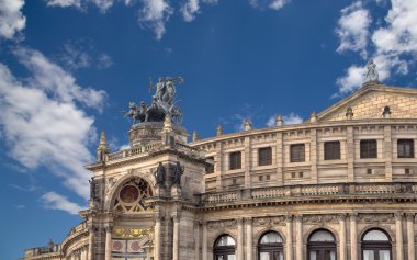 Semper opera binası Dresden, Almanya 