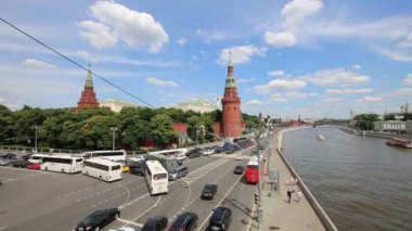 bir gün güneşli yaz, Rusya Moskova kremlin 