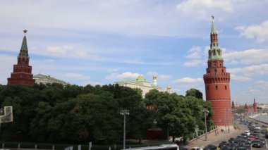 bir gün güneşli yaz, Rusya Moskova kremlin