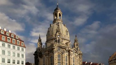 Lutheran Kilisesi Dresden, Almanya Dresden Frauenkirche (kelimenin tam anlamıyla kilise Our Lady) olduğunu 