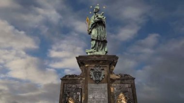 heykel charles Köprüsü'nde Prag, Çek Cumhuriyeti 