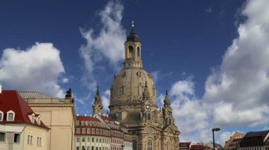 Lutheran Kilisesi Dresden, Almanya Dresden Frauenkirche (kelimenin tam anlamıyla kilise Our Lady) olduğunu