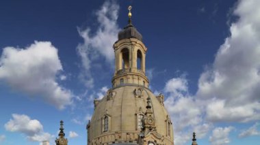 Lutheran Kilisesi Dresden, Almanya Dresden Frauenkirche (kelimenin tam anlamıyla kilise Our Lady) olduğunu