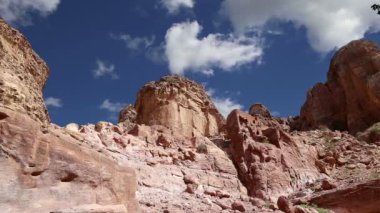 Petra, Jordan, Ortadoğu dağlarında.