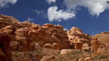 Petra, Jordan, Ortadoğu dağlarında.