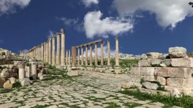 başkenti ve en büyük jerash governorate, Ürdün jerash (Antik gerasa), Ürdün şehirde roman ruins 
