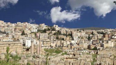 başkenti ve en büyük jerash governorate, Ürdün jerash (Antik gerasa), Ürdün şehirde roman ruins