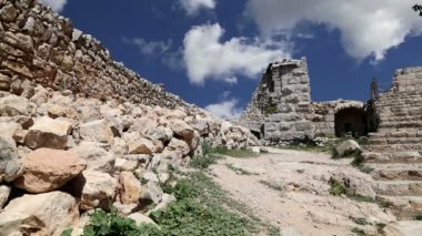 Ayyubid kale Ajloun içinde Kuzey Jordan, Orta Doğu 12 yüzyılda inşa edilmiş  